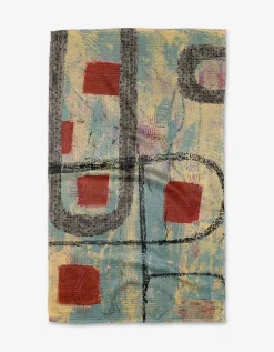 GEOMETRY Hopscotch Tea Towel