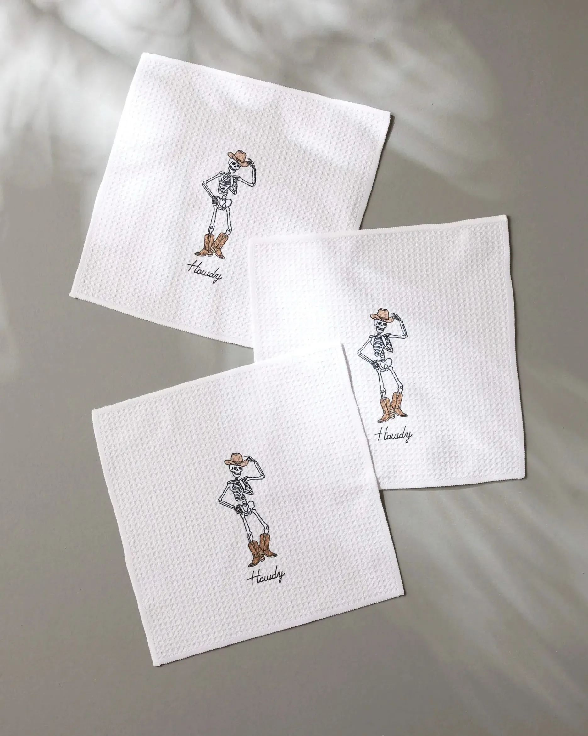 GEOMETRY Howdy Cassondra Dishcloth Set