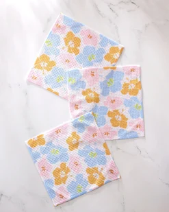 GEOMETRY Hula Hues Dishcloth Set