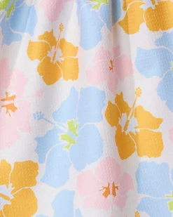 GEOMETRY Hula Hues Tea Towel