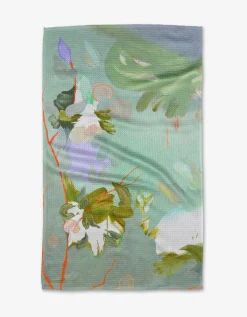 GEOMETRY If I Were An Orchard Tea Towel