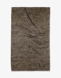 GEOMETRY Imprint Tea Towel