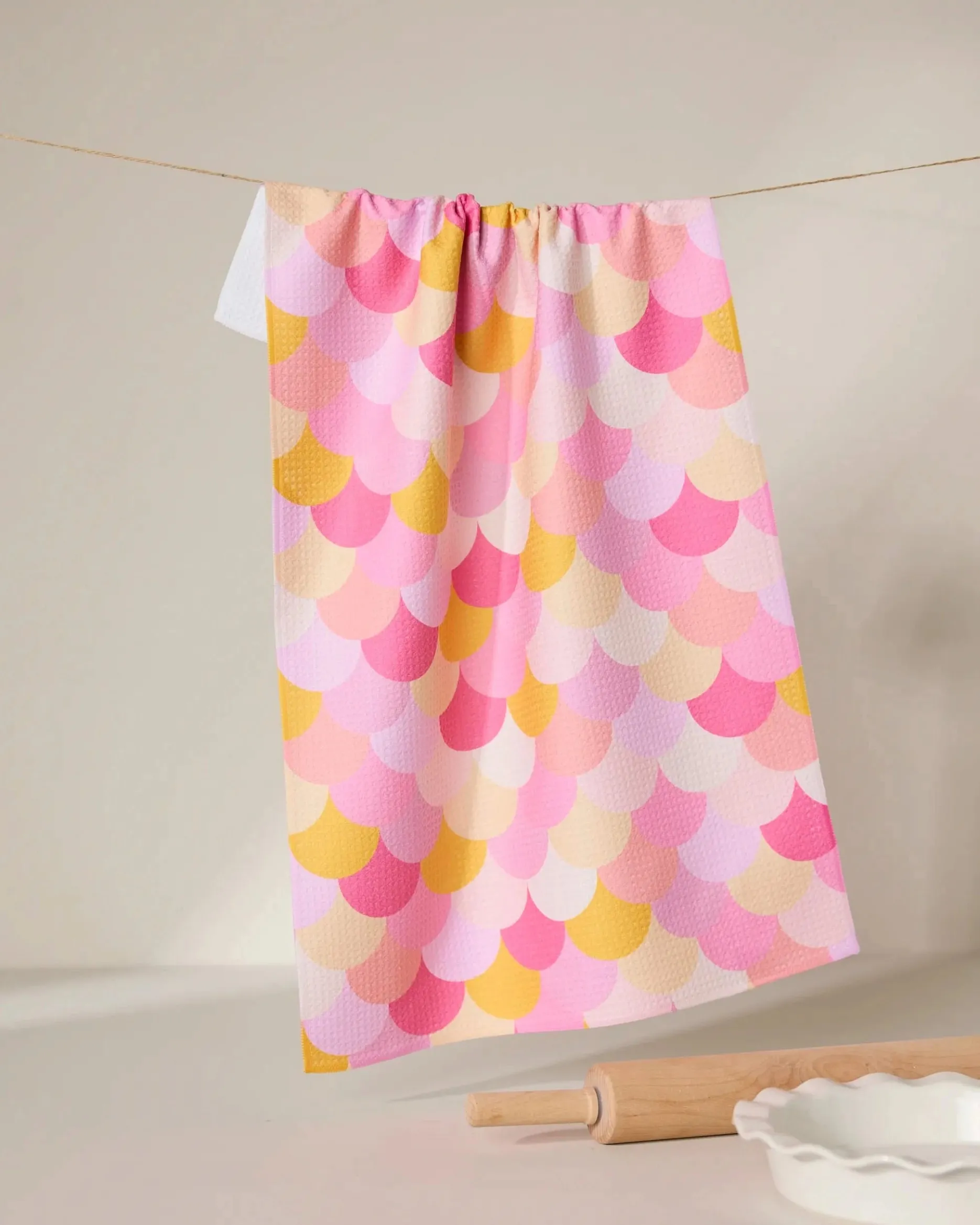 GEOMETRY Inherit Tea Towel