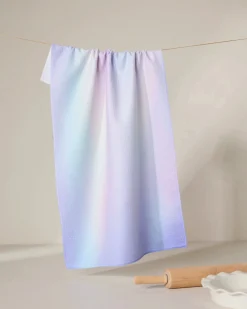 GEOMETRY Iridescence Tea Towel