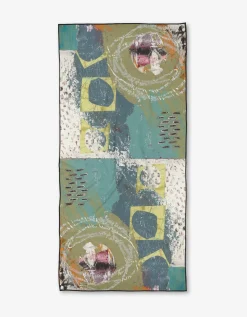 GEOMETRY It's All In a Day's Work Beach Towel