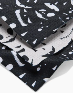 GEOMETRY Jack O Lantern Jamboree Dishcloth Set