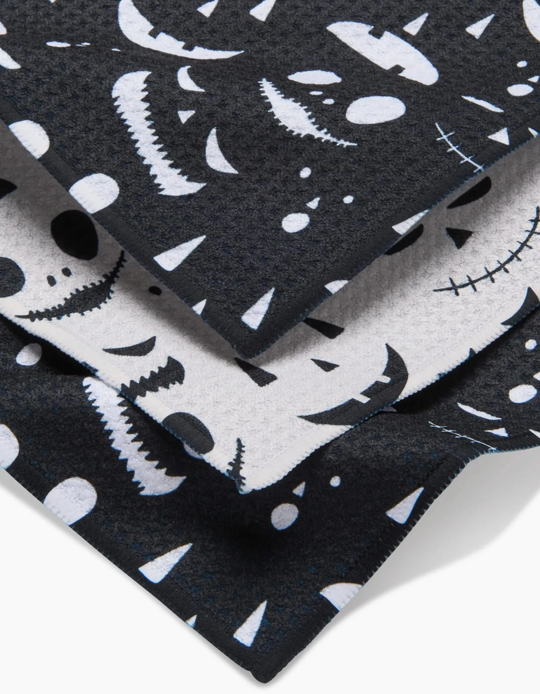 GEOMETRY Jack O Lantern Jamboree Dishcloth Set