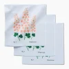 GEOMETRY July Delphinium Dishcloth Set
