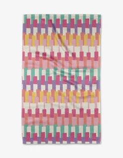 GEOMETRY Keys Tea Towel