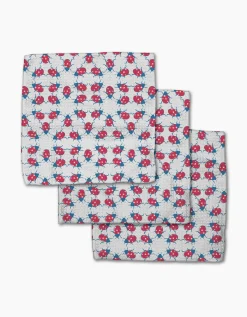 GEOMETRY Ladybug Dance Dishcloth Set
