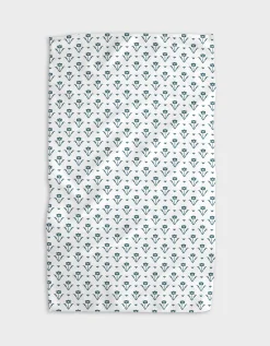 GEOMETRY Ladylike Too - Emerald Tea Towel