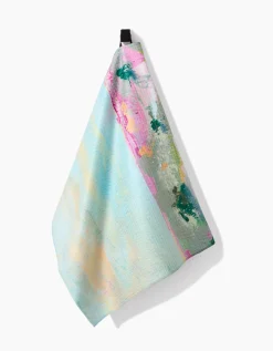 GEOMETRY Land of Milk and Honey Tea Towel