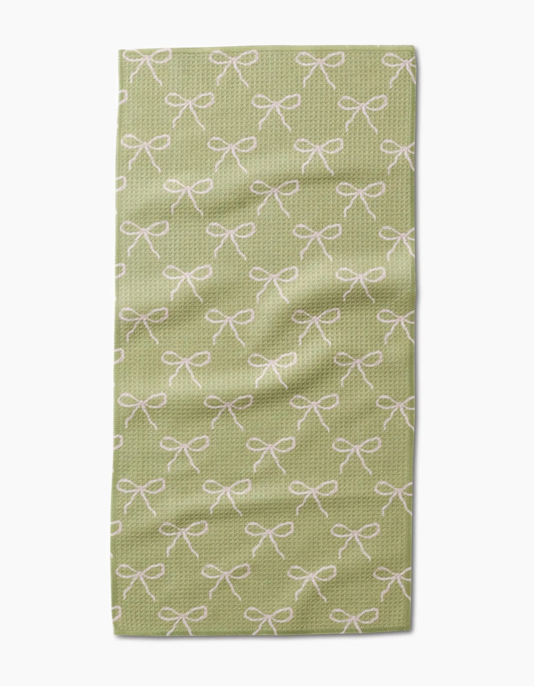 GEOMETRY Lattice Bows Bar Towel