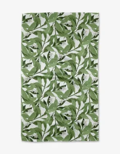 GEOMETRY Leaf It To Me Tea Towel
