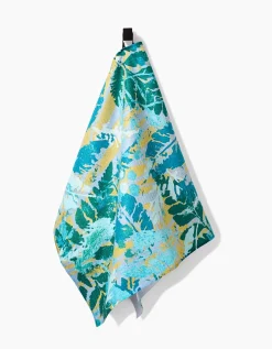 GEOMETRY Leafy Bush Tea Towel