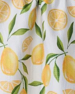 GEOMETRY Lemon Bliss Double-Sided Tea Towel