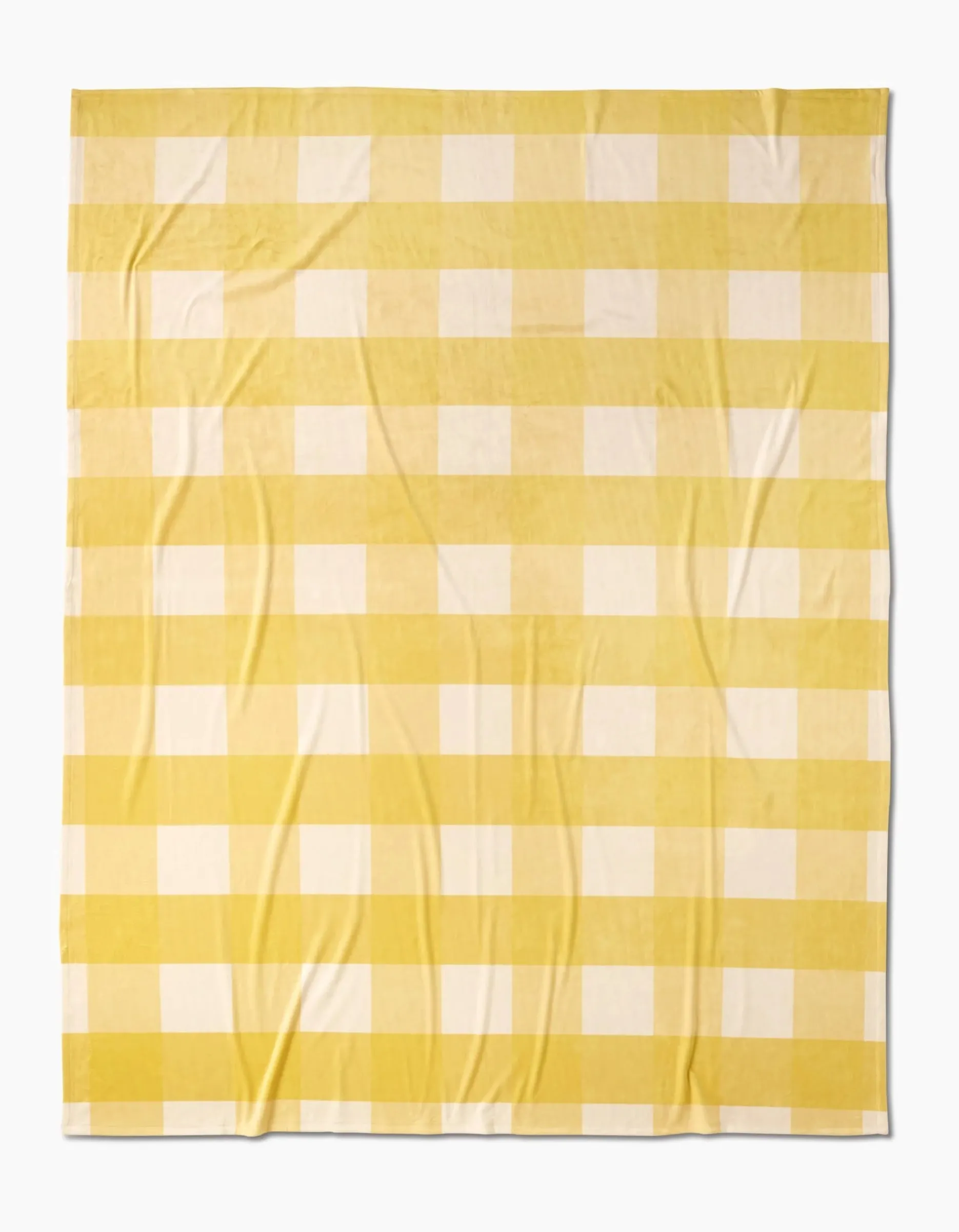 GEOMETRY Lemonade Gingham Butter Blanket