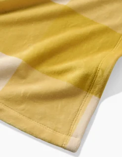 GEOMETRY Lemonade Gingham Butter Blanket