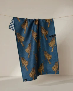 GEOMETRY Leopard Lovin Double-Sided Tea Towel