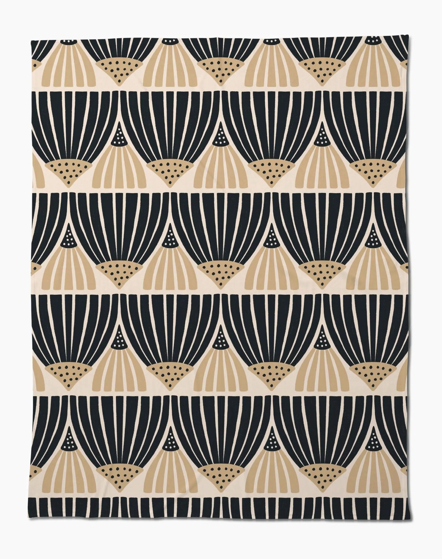 GEOMETRY Letitia Dark Butter Blanket