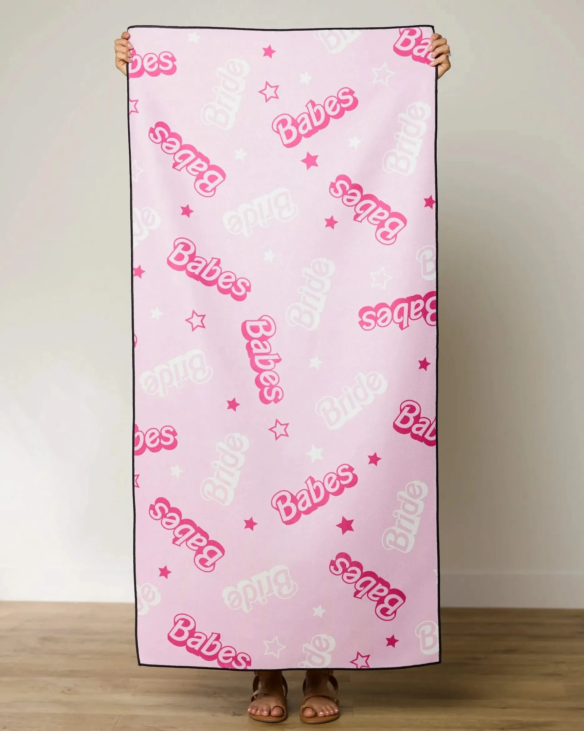 GEOMETRY Let's Go Party Beach Towel