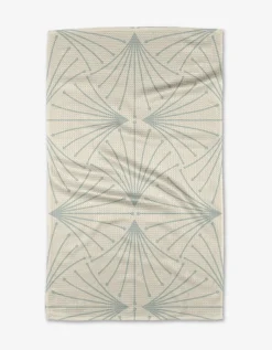 GEOMETRY Libby Cream Tea Towel