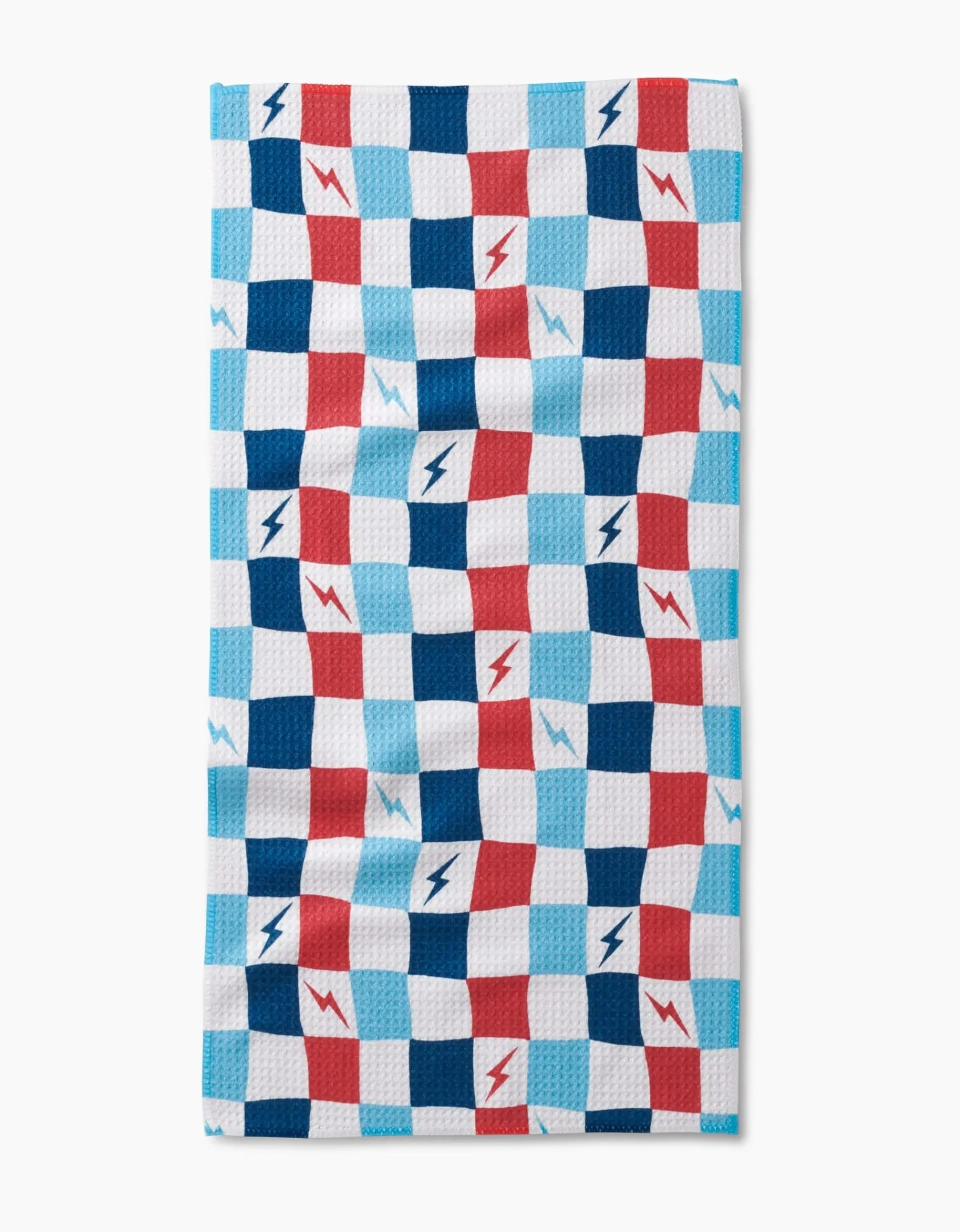 GEOMETRY Lightening Bolt Chess Bar Towel