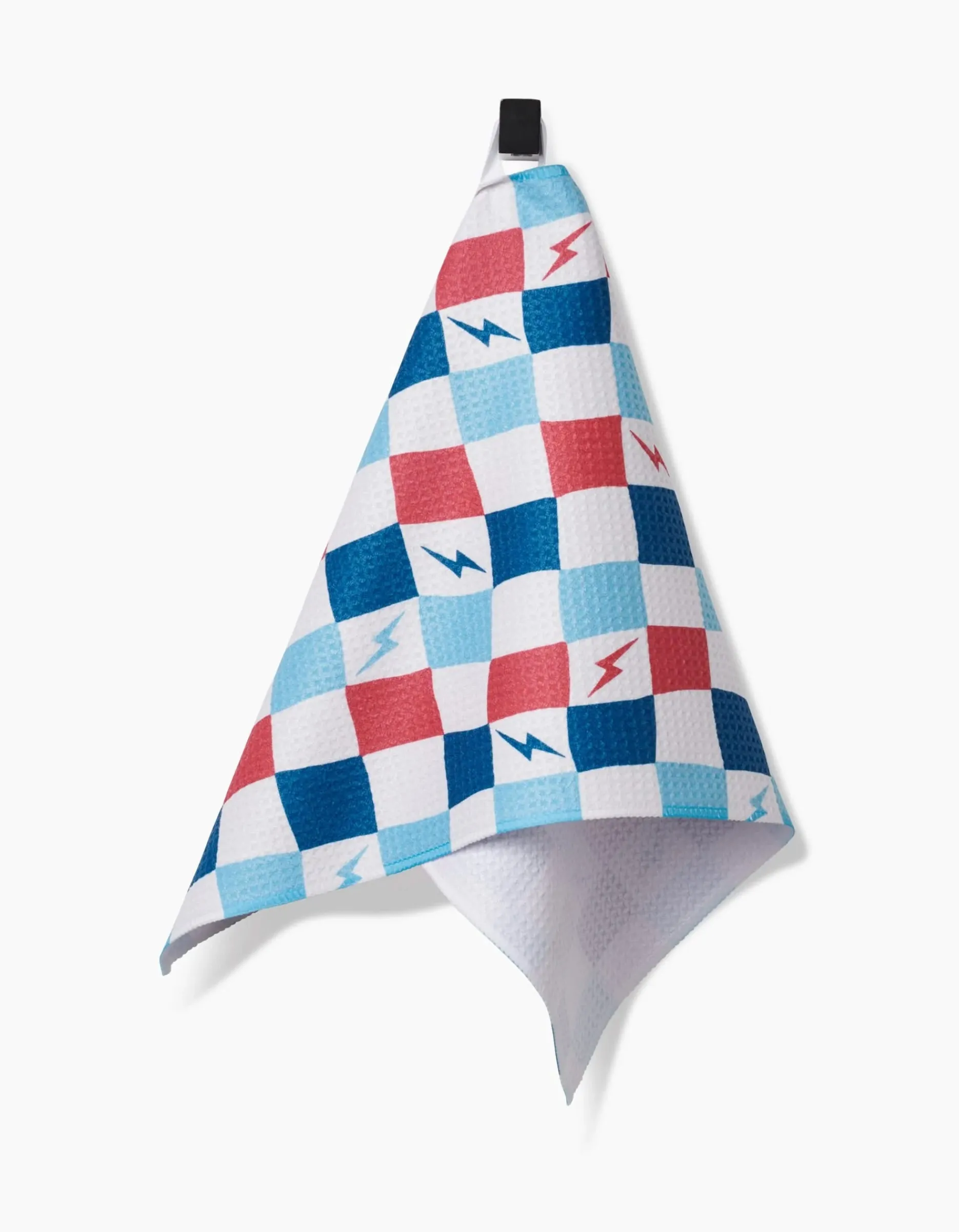 GEOMETRY Lightening Bolt Chess Bar Towel