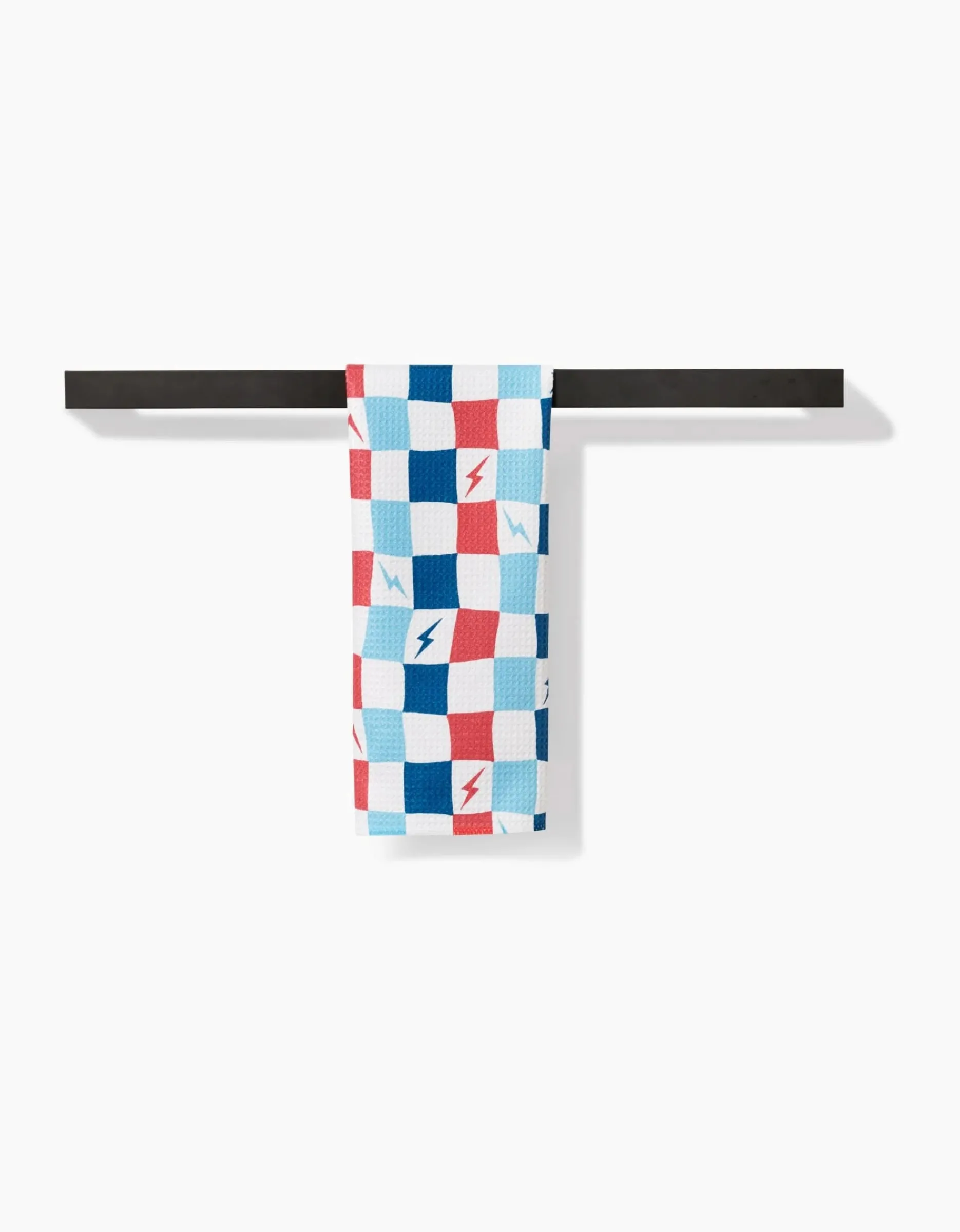 GEOMETRY Lightening Bolt Chess Bar Towel