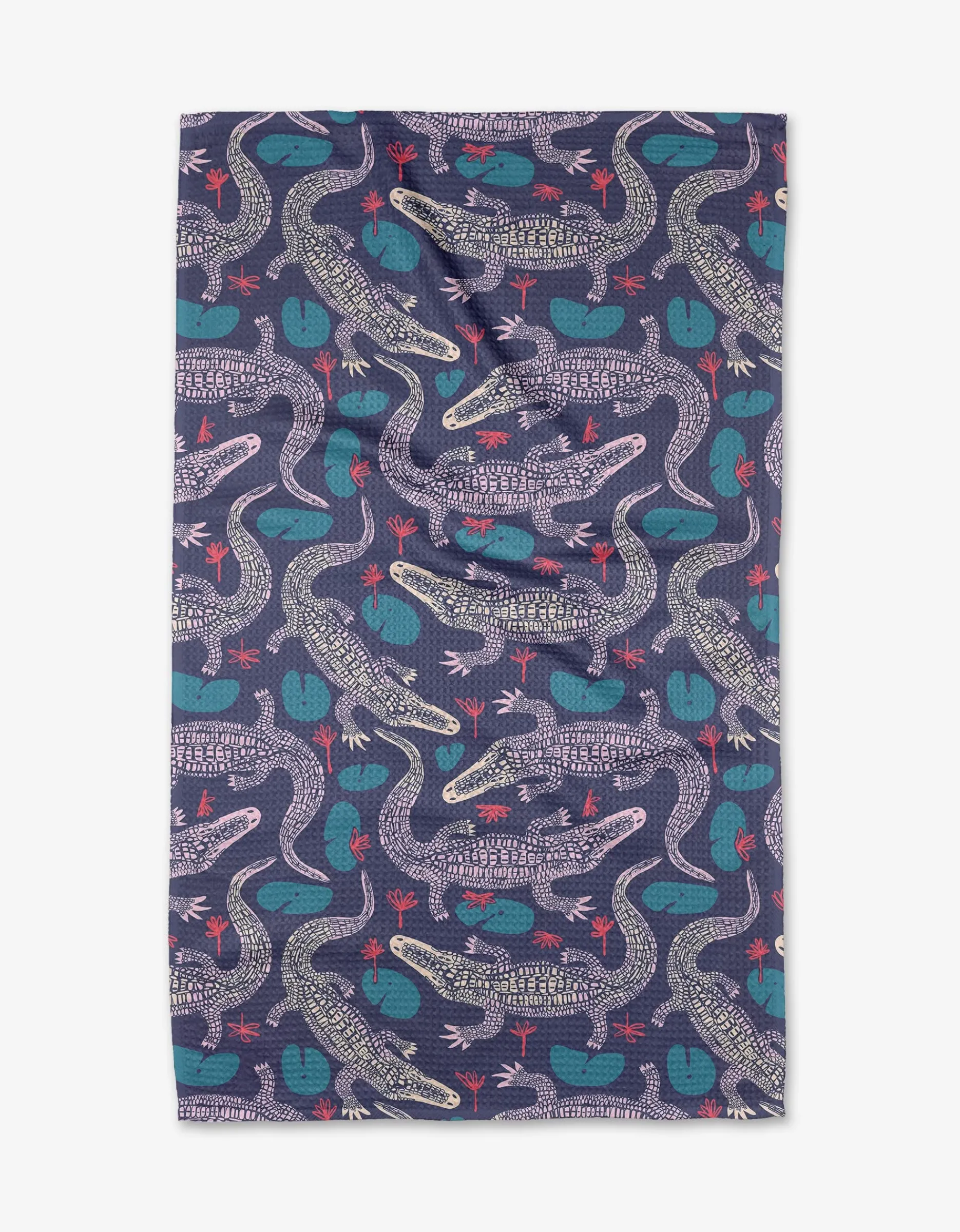 GEOMETRY Lillygator Tea Towel