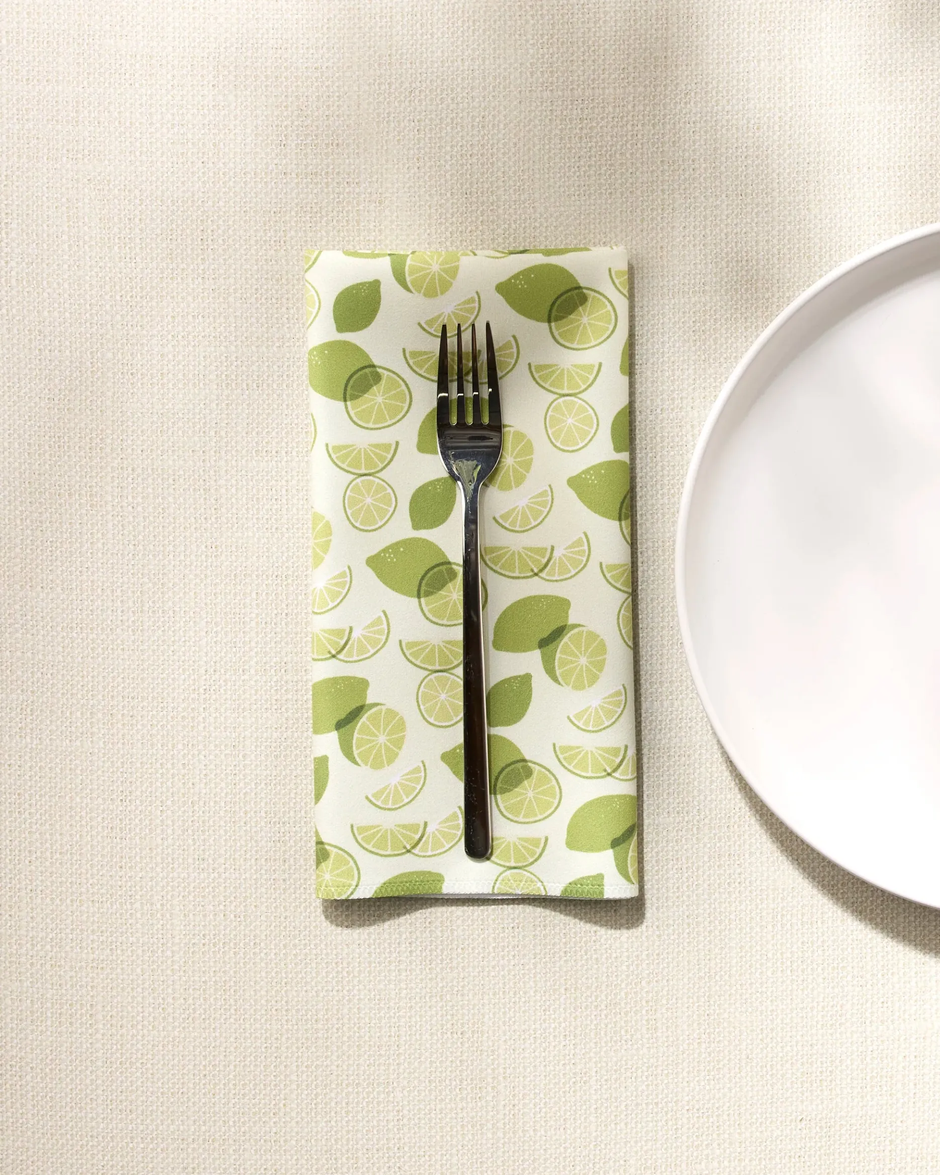 GEOMETRY Limes Dinner Napkin Set