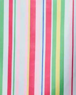 GEOMETRY Line It Up Melon Beach Towel