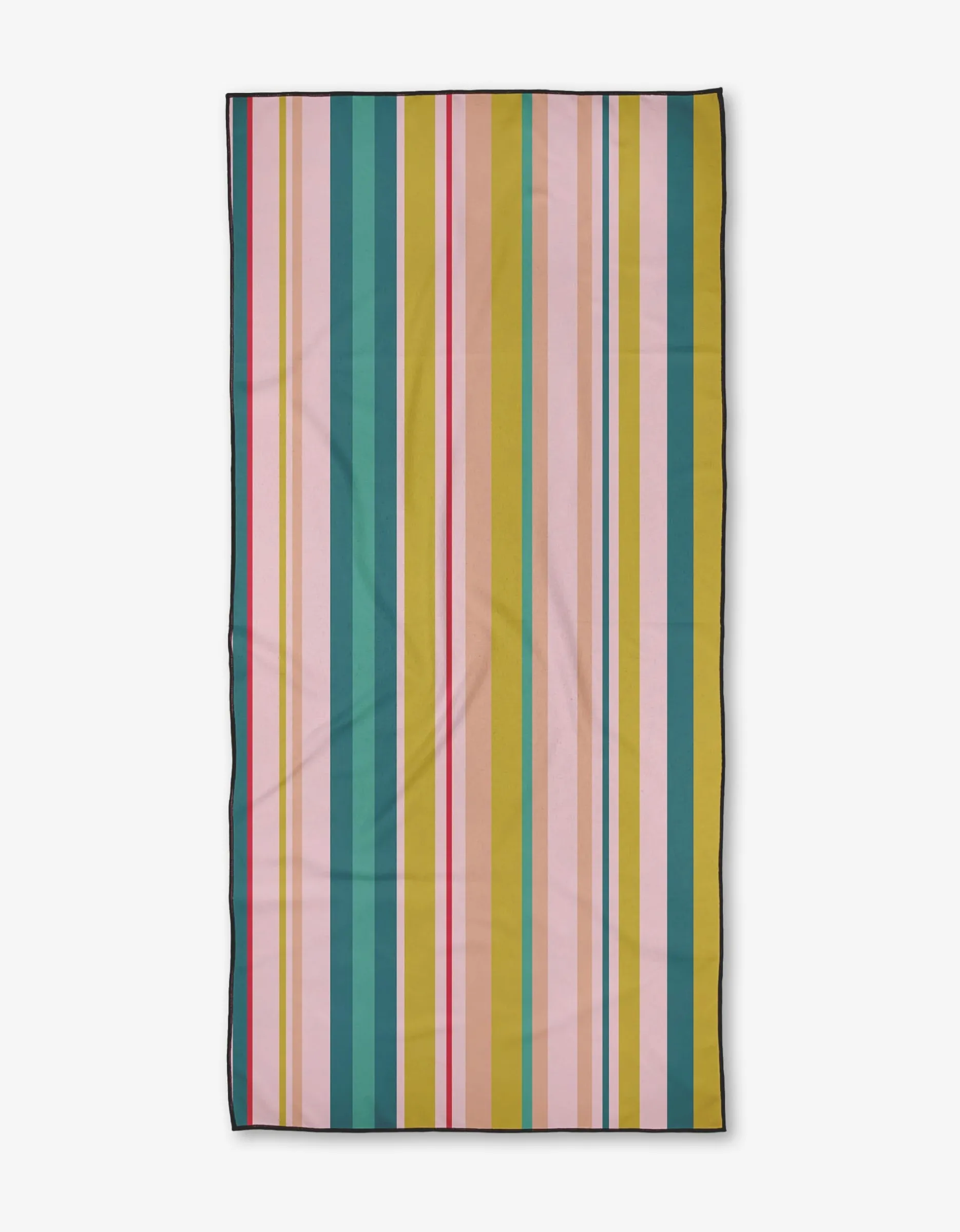 GEOMETRY Line It Up Retro Beach Towel