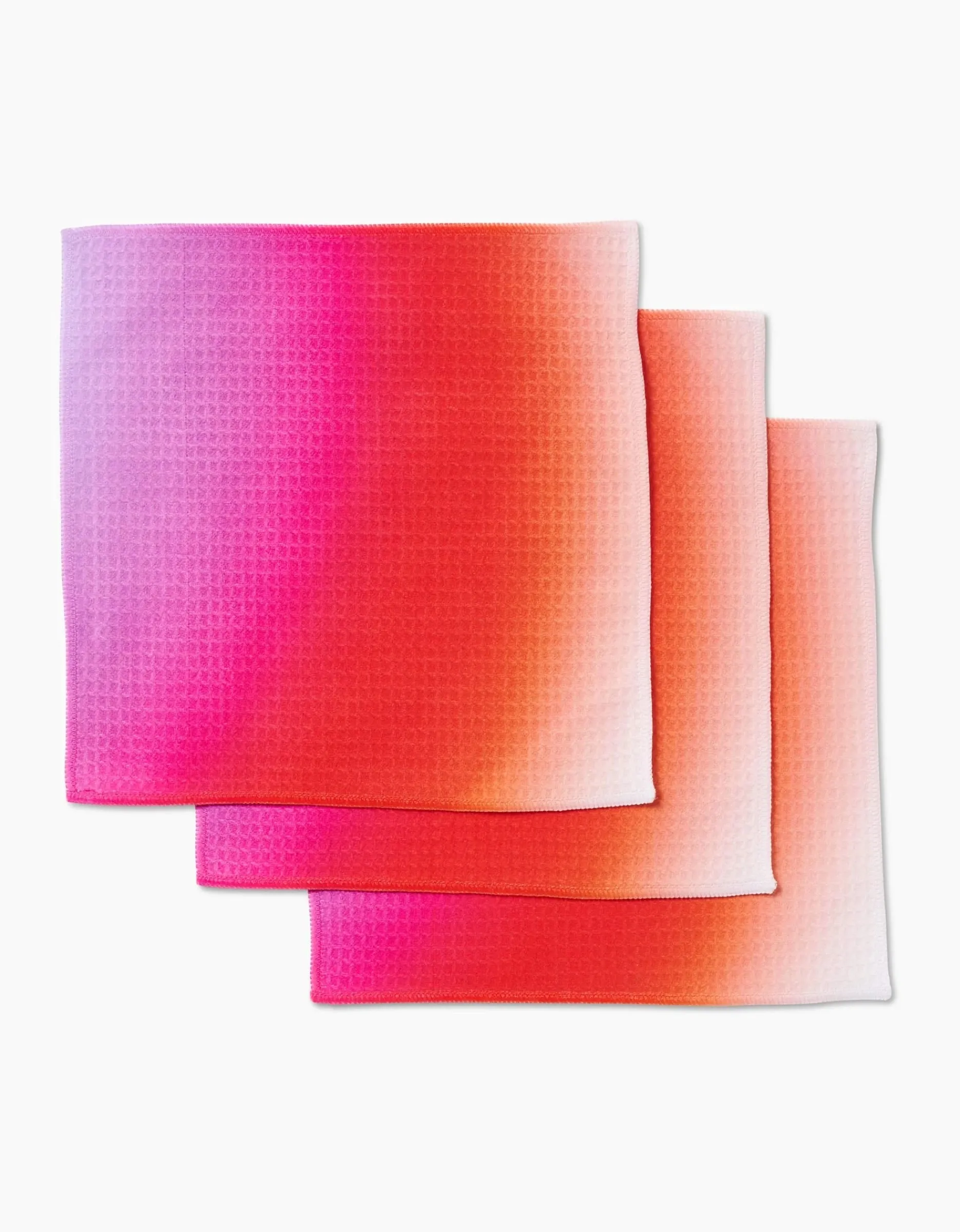 GEOMETRY Lively Hue Luxe Washcloth Set