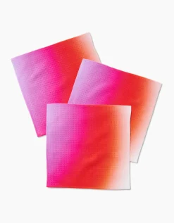 GEOMETRY Lively Hue Luxe Washcloth Set