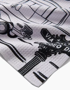 GEOMETRY Los Angeles Tea Towel