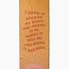 GEOMETRY Love and Acceptance Affirmation Yoga Towel
