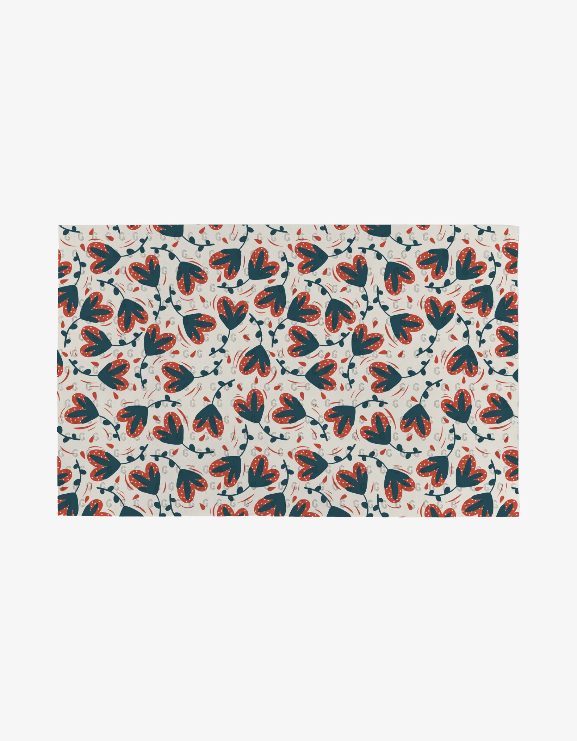 GEOMETRY Love Blooms Not Paper Towel