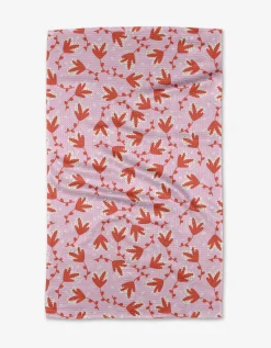 GEOMETRY Love Blooms Tea Towel