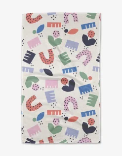 GEOMETRY Love Letters Tea Towel