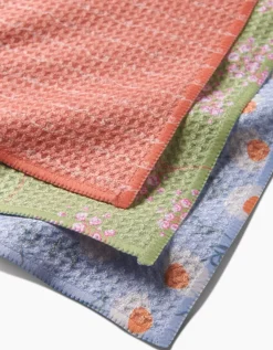 GEOMETRY Love of Mom Dishcloth Set