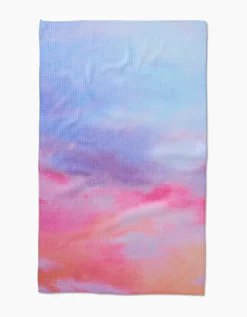 GEOMETRY Magic In The Sky Tea Towel