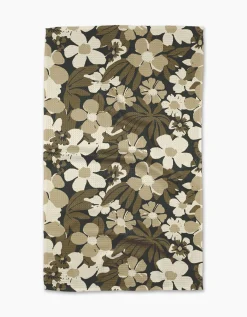 GEOMETRY Marlo Brown Tea Towel