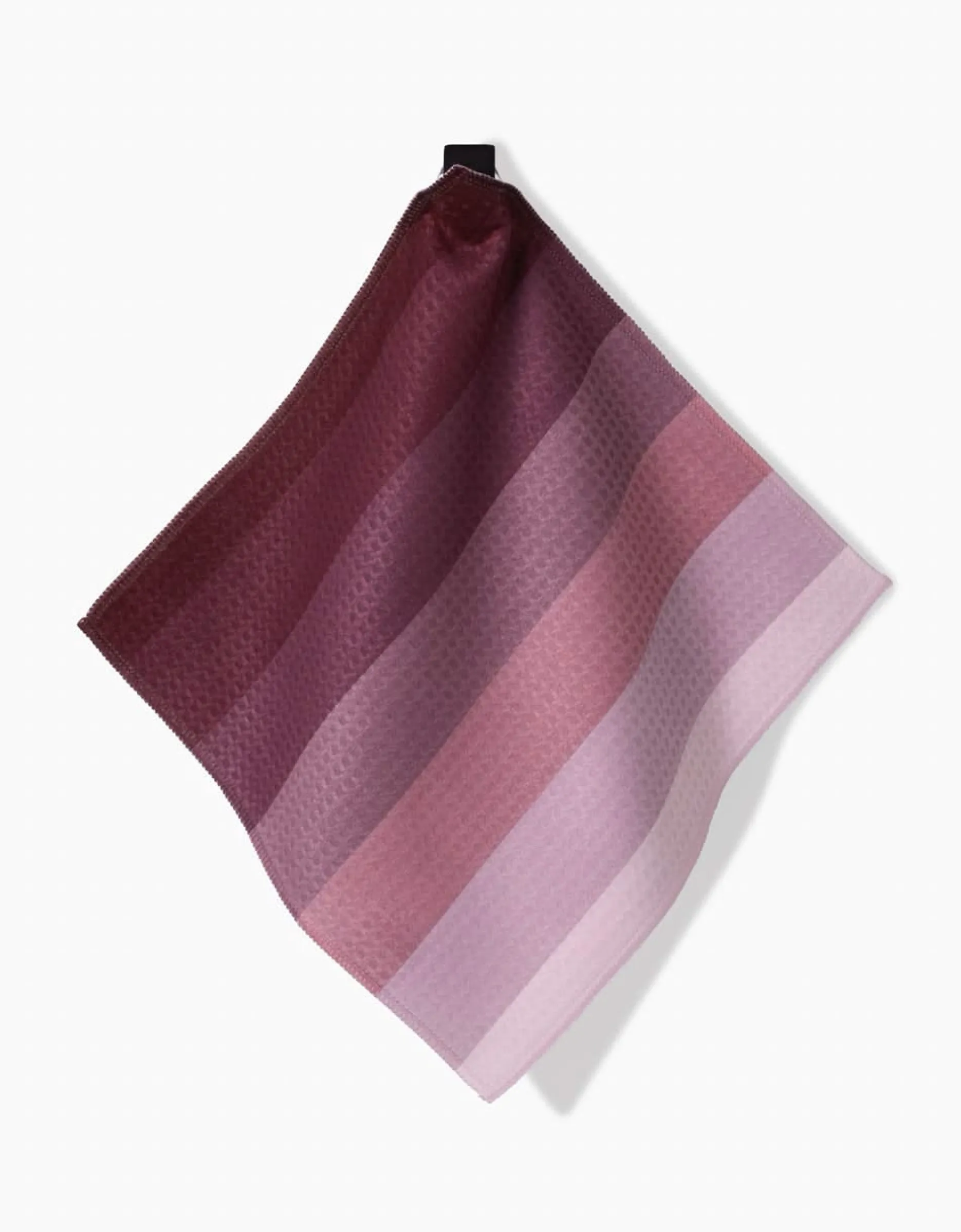 GEOMETRY Mauve Levels Luxe Washcloth Set