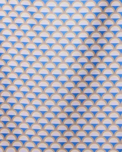 GEOMETRY Mauve Mounds Beach Towel