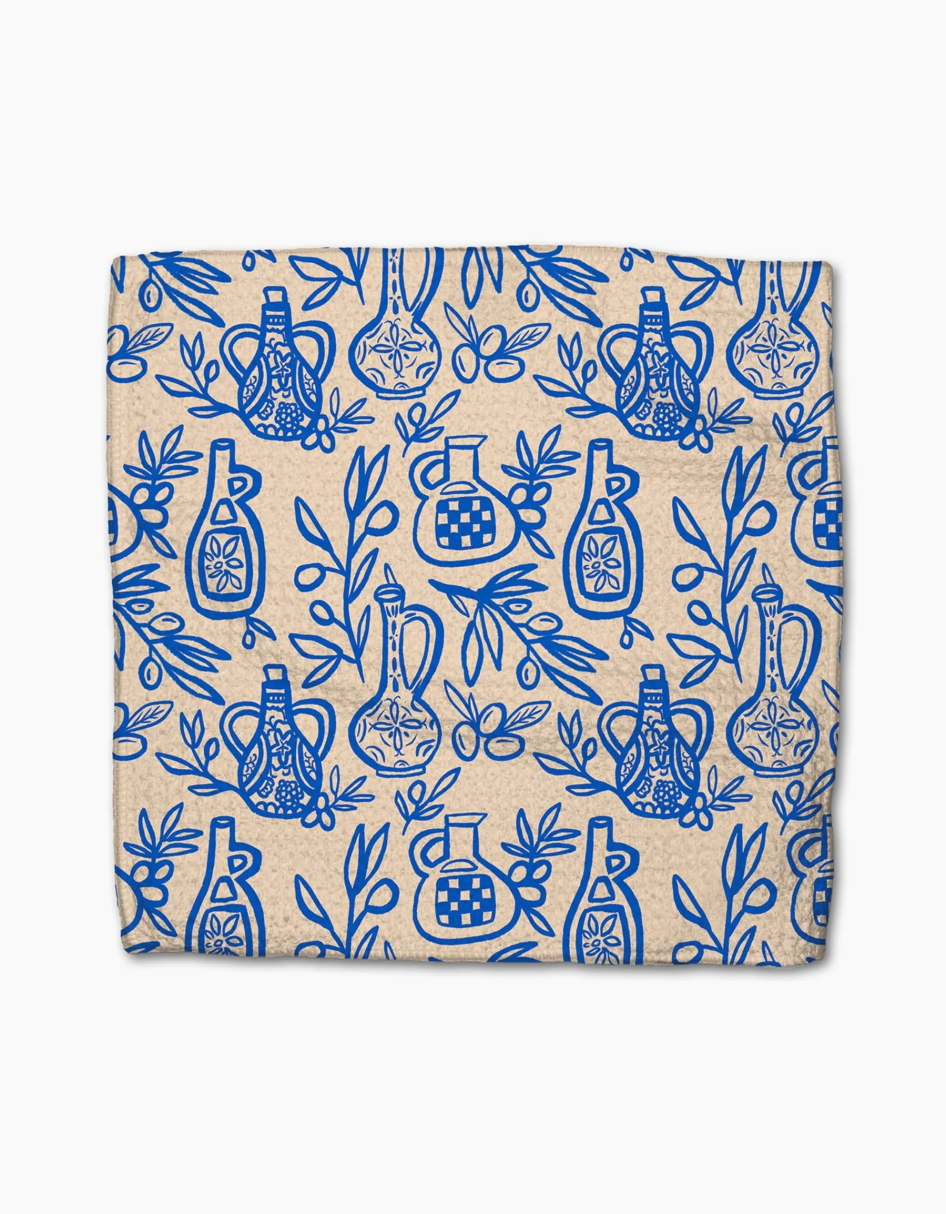 GEOMETRY Mediterranean Pour Dishcloth Set