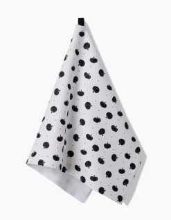 GEOMETRY Midnight Pumpkin Luxe Hand Towel