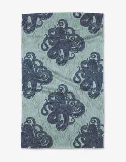 GEOMETRY Mighty Octopus Tea Towel