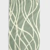 GEOMETRY Mint Tea Towel