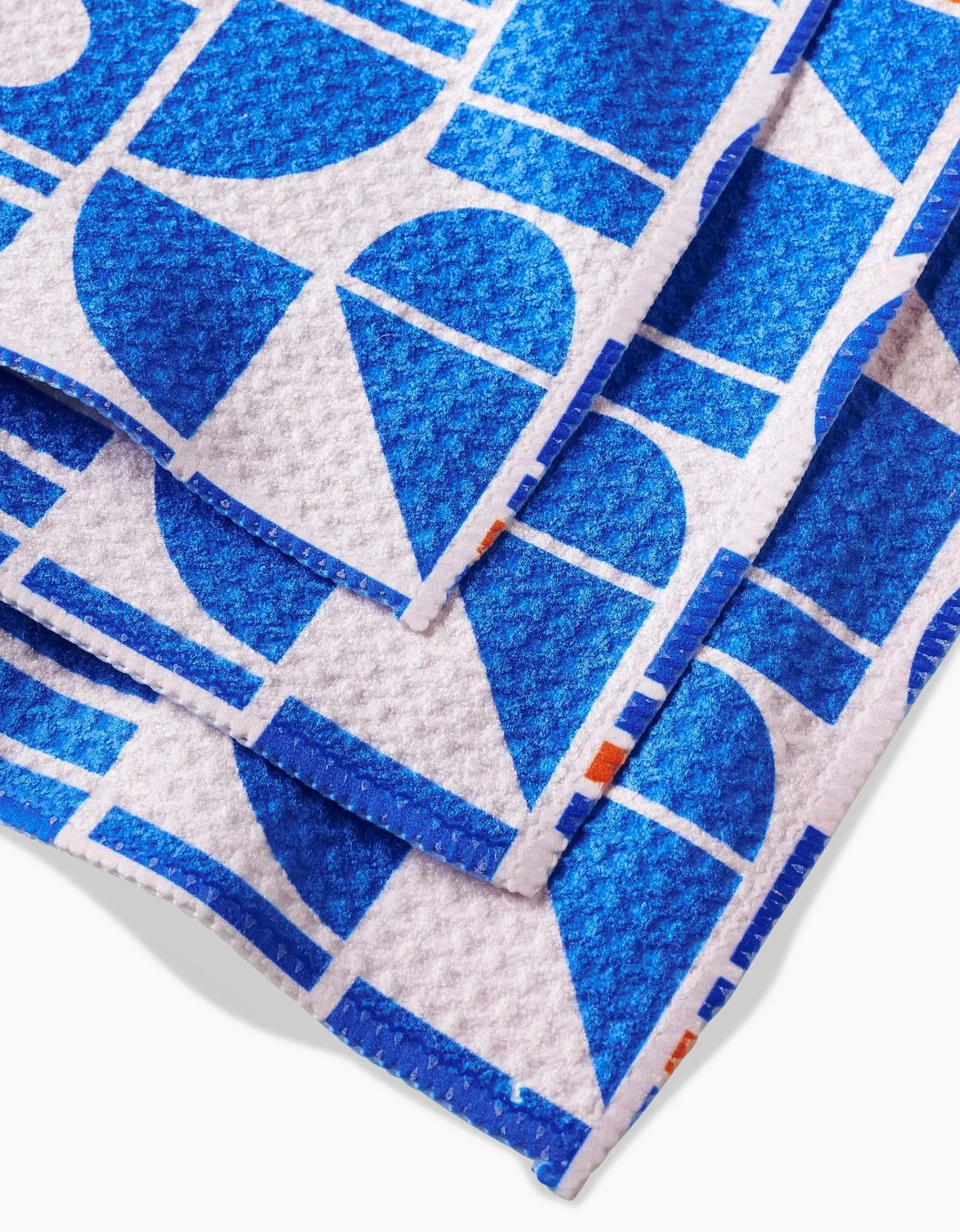 GEOMETRY Misty Oasis Dishcloth Set